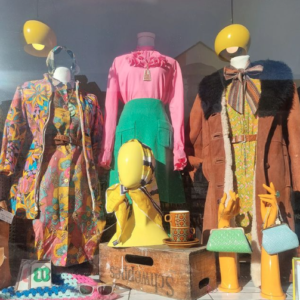 Rhubarb Jumble Shop Window